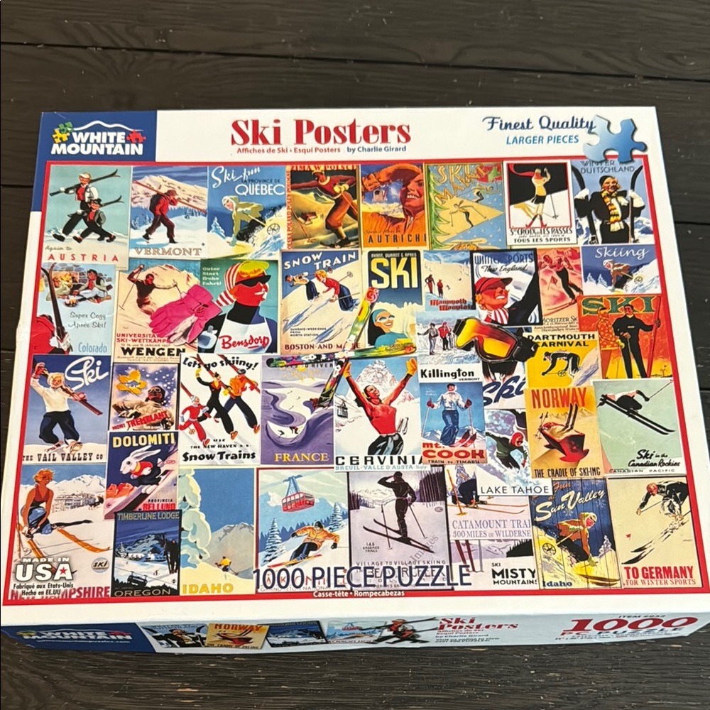 ❄️Ski Posters Puzzle